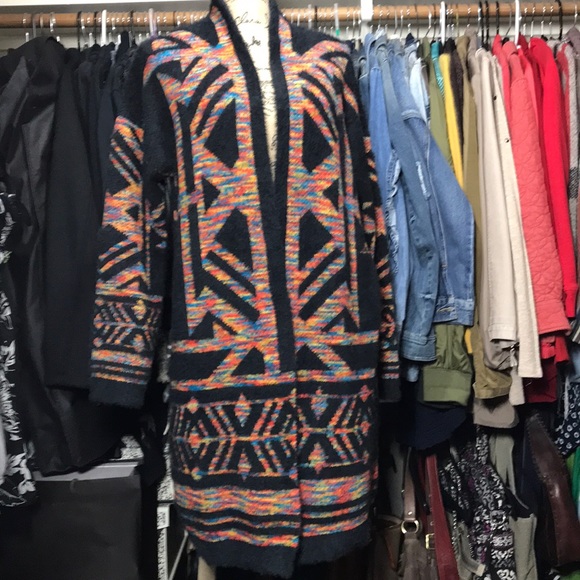 MM by My Michelle Trench length Sweater - Picture 2 of 5